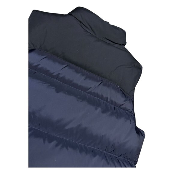 POLO RALPH LAUREN Down Fill Blue Winter Puffer Parka Vest Womens Small - Picture 5 of 5